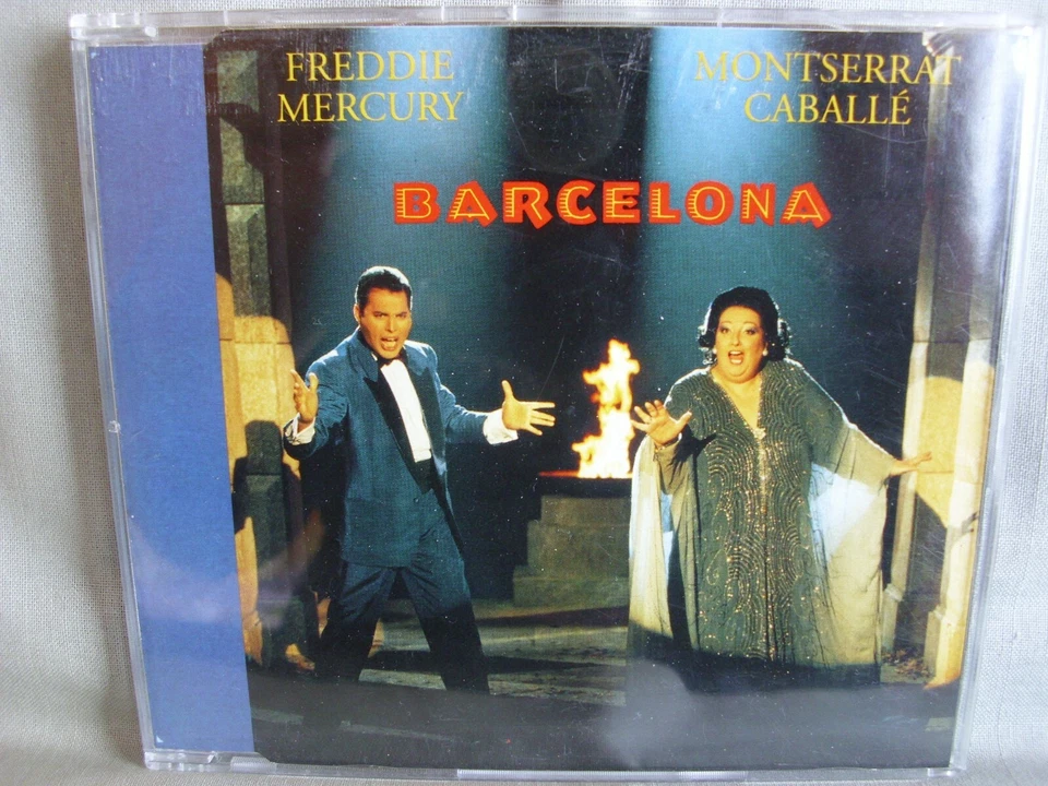 Freddy Mercury/ M.Caballé- Barcelona- 4-Track-MCD- POLYDOR 1992- lesen - Bild 1 von 1