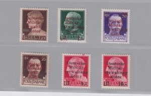 1944 Kotor : Soprastampati ( N°1/6 ) S. Cpl. Spl. Cert. G.Colla. (Cat.58/433) - Bild 1 von 2