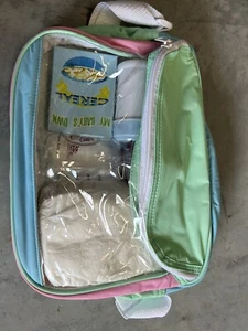 Vintage Lee Middleton Wickeltasche Flaschenwindeln Müsli Tücher - Bild 1 von 11