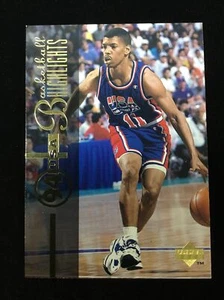 1994 UPPER DECK #176 USA BASKETBALL KEVIN JOHNSON HIGHLIGHTS  BASKETBALL CARD - Picture 1 of 2