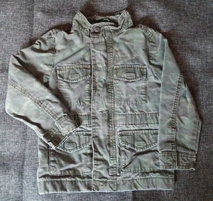 jacket Size 4 Osh Gosh Boy Full Zip Camouflage Tactical Military Style preschool - Picture 1 of 7