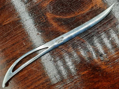 Открывалка для писем Porter Blanchard серебро высшей пробы, длина 5 1/2 дюйма - Изображение 1 из 4