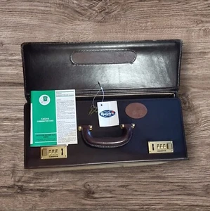 Valigetta vintage MUNARI PRESTO PILOT Attache Catalogo/Carta Valigetta da Uomo. - Foto 1 di 10
