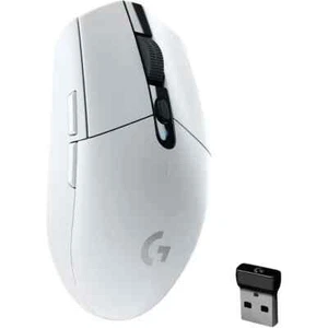G304 Gaming Mouse Wireless USB Type A 12000 DPI Laptop Accessories Mouse white - Picture 1 of 6