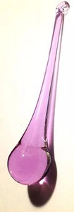 Raindrop Glass Crystals 100MM Lavender - 1 PC (P129) - Picture 1 of 3