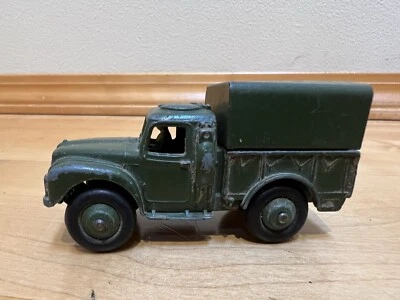 DINKY TOYS 641 MILITARY ARMY 1 TON CARGO TRUCK HUMBER MADE IN ENGLAND BY MECCANO - Image 1 of 4