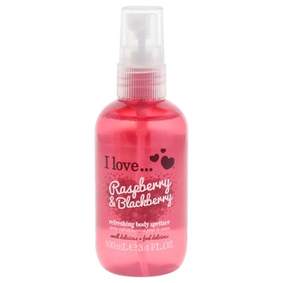 Refreshing Body Spritzer - Raspberry and Blackberry by I Love Cosmetics - 3.4 oz - Image 1 of 3