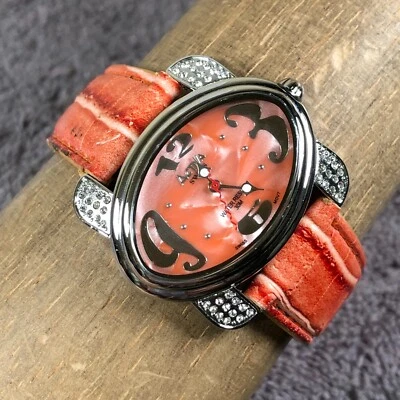 Activa Women Casual Leather 38mm Quartz Analog Watch 7"**Read Description** - Image 1 of 4