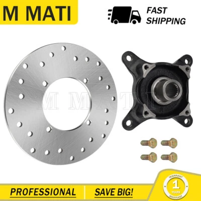 Rear Left Wheel Hub & Brake Rotor for Polaris Magnum 500 4x4 /RMK 500 2001-2002 - Image 1 of 4