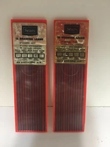 (2) Vintage Sears 12 Drawing Leads Packs 2H 4H NEW 5” .079 Diameter L@@K!!! - Picture 1 of 2