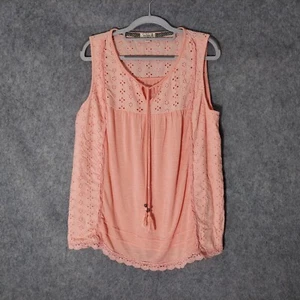 One World Tunika plus 1x rosa bestickt Quaste Ösen Ausbrenner Festival Boho - Bild 1 von 18