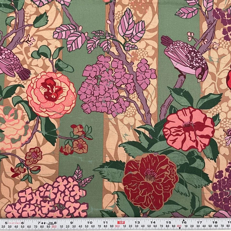 Fairlyte Garden Bug Hunt Melissa White for Rowan Cotton Fabric by the HALF YARD - Image 1 of 2