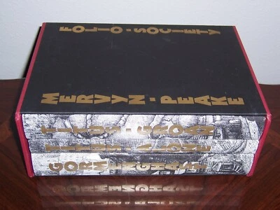 Folio Society THE GORMENGHAST TRILOGY Mervyn Peake in 3 volumes - Image 1 of 2