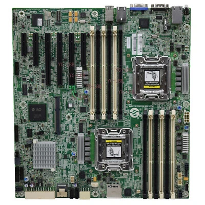 HP ML350E Gen8 Motherboard E-ATX Dual Server Intel LGA1356 DDR4 VGA 641805-002 - Image 1 of 4