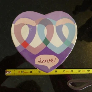 Set da tè 4 pezzi in ceramica a forma di cuore in scatola a forma di cuore.- FS -Q - Foto 1 di 5