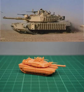 1/144 US M1A2 TUSK II Main Battle Tank Assembly model - Picture 1 of 1