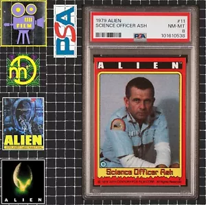 1979 Topps Alien - 11 Sciencer Officer Ash - PSA 8 NM-MT - Picture 1 of 4
