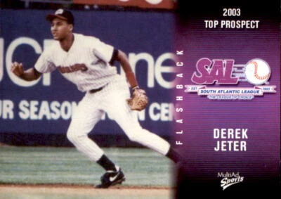 2003 South Atlantic League Prospects #33 Derek Jeter Pequannock New Jersey Card - Image 1 of 2