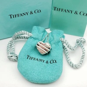 Tiffany & Co. Cupid Arrow Heart Necklace Pendant Silver 925 - Picture 1 of 3