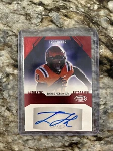 2023 Sage Aspire TRE TUCKER Red Foil Auto #ASP-TT Las Vegas Raiders Bearcats - Picture 1 of 2
