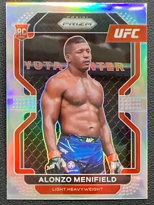 Alonzo Menifield 157 Silver Prizm UFC 2022 Panini - Image 1 of 4