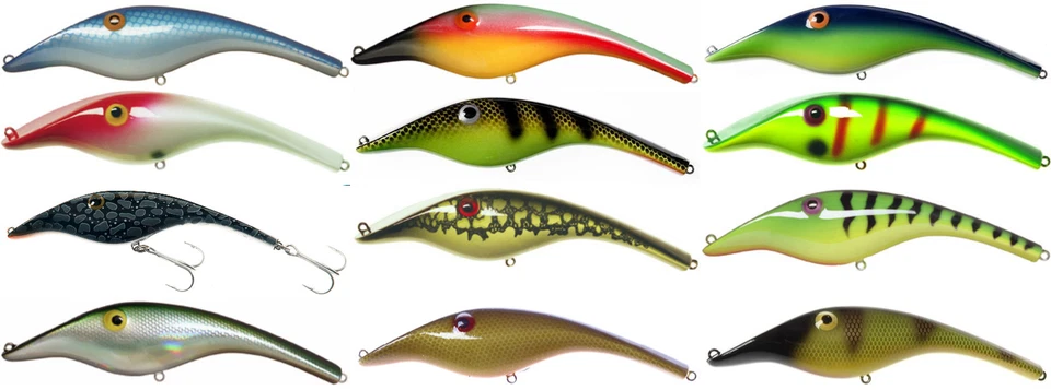 Zalt 17 cm - Sinking - Zalt17S - Schweden Wobbler - viele Farben - - Bild 1 von 1