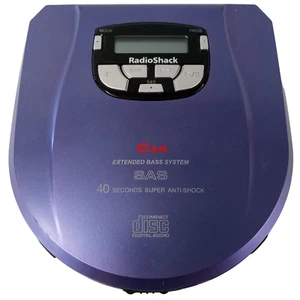 RadioShack Portable CD Player with Extended Bass System and 40-Second Anti-Shock - Picture 1 of 11