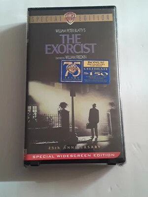 The Exorcist VHS  1998 Widescreen 25th Anniversary Edition Clamshell Horror Tape - Image 1 of 4