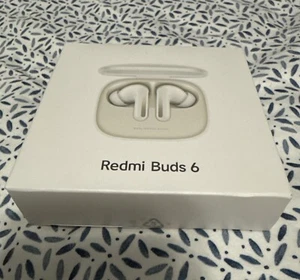 Xiaomi Redmi Buds 6 TWS Earbuds, BT 5.4, Active Noise Cancellation, 42-Hrs, IP54 - Picture 1 of 8