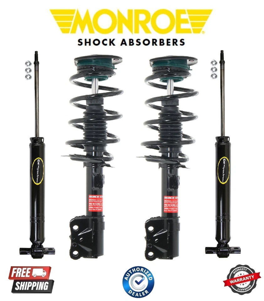 Amortiguadores delanteros y traseros Monroe completos para Ford Edge 2015-2023 Foto 1 de 1