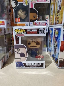 FUNKO FULLMETAL ALCHEMIST KING BRADLEY POP VINYL #733 - Picture 1 of 2