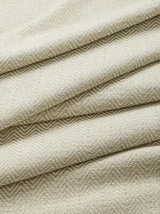 John Lewis Fabric Herringbone Putty 1.7m RRP £35 - Picture 1 of 8
