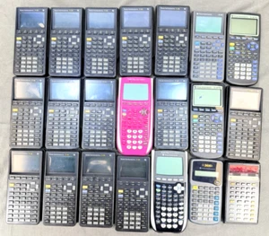 [TEXAS INSTRUMENT] MASSIVE Lot Of (21) Scientific Calculator FOR PARTS & WORKING - Picture 1 of 4