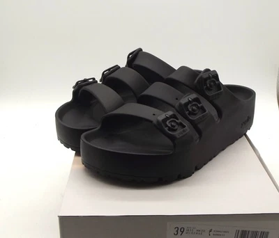 BIRKENSTOCK / PAPILLIO FLORIDA III EVA L8 M6 250 BLACK Gr 39 NEU IM KARTON !! - Bild 1 von 3