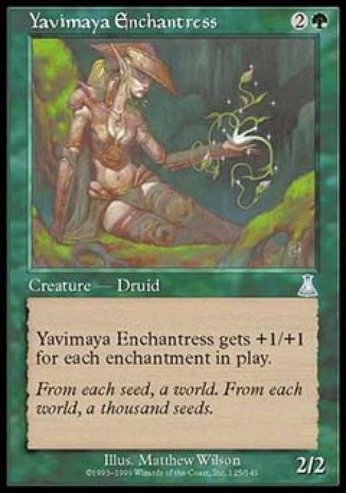 Yavimaya Enchantress - Light Play MTG Urza's Destiny - Image 1 of 1
