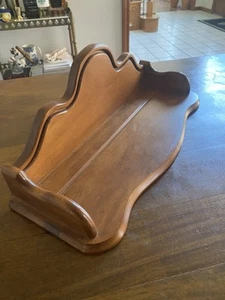 Tell City Chair Company Solid Hard Rock Maple Andover Wall Shelf - Picture 1 of 10