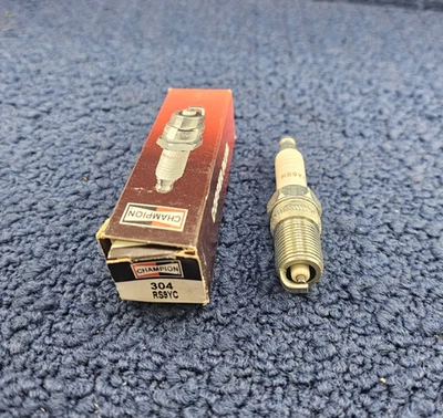 (QTY 6) Медная свеча зажигания Champion 304 RS9YC Plus подходит для Ford Taurus 1997-2001 годов выпуска - Изображение 1 из 4