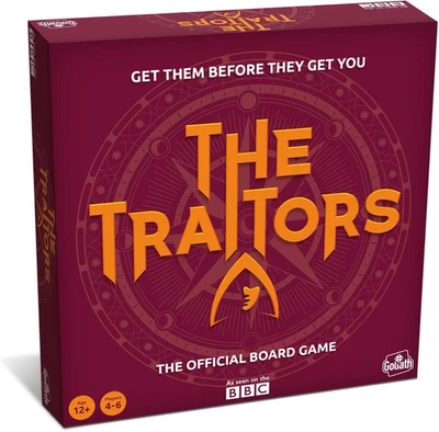 12 YEARS AND UP Goliath Games Presents: the Traitors - Official Board Game | Based on the Hit BB