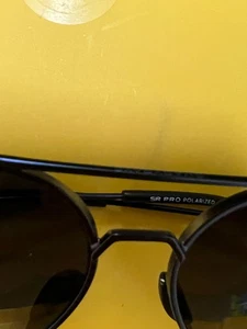 Shady Rays Herren Pilotenbrille polarisiert schwarz mit grauen Gläsern - Bild 1 von 2