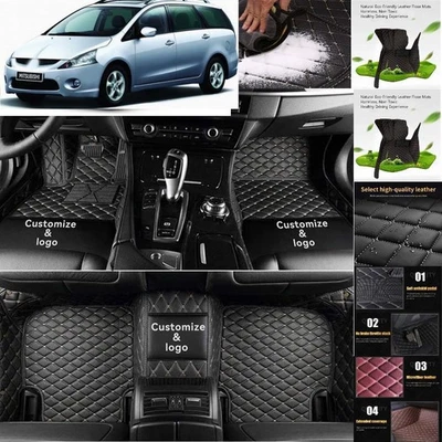 For Mitsubishi Grandis Car Floor Mats Handmade Liners Anti-Slip Carpets - Image 1 of 4