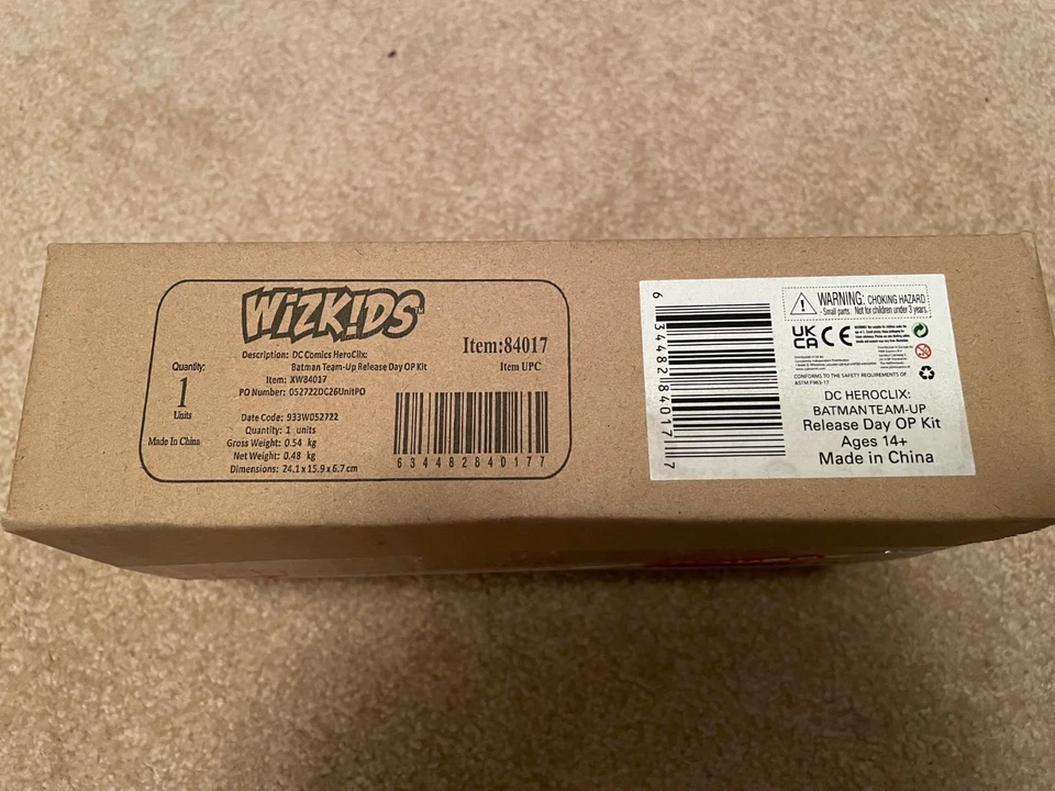 DC Heroclix Бэтмен Team-Up выпуск день OP набор новый и запечатанный Wizkids - Изображение 1 из 1
