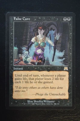 Magic The Gathering MTG FALSE CURE Onslaught LP Lightly Played - Image 1 of 2