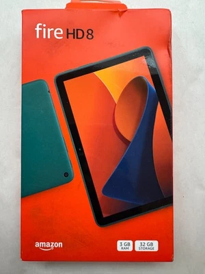 Amazon Fire HD 8 -12TH GEN 2024 EMERALD 3GB 32GB, Wi-Fi, 8" DISPLAY - NEW IN BOX - Image 1 of 4