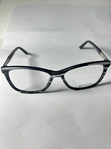 Nuovi occhiali da vista DI VALDI DVO8054 COL 91 NERO BIANCO CAT EYE 52-16-140 Y796A - Foto 1 di 13