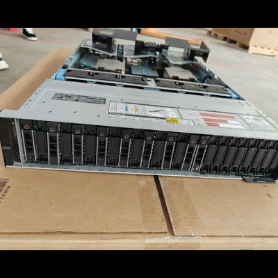 Dell R7525 Server 16X2.5"(NVME) With 2x H755N, 2x AMD EPYC 7402 CPU , 128GB RAM - Image 1 of 2