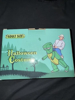 Disfraz de dinosaurio inflable T-Rex disfraz de fantasía disfraces inflables de Halloween (adulto) Foto 1 de 4