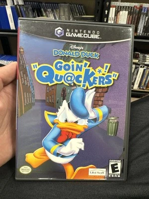 Disney's Donald Duck: Goin' Quackers ( GameCube) Tested CIB W/ Reg Card - Image 1 of 4