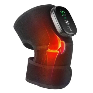 Cordless Knee Massager, Knee Heating Pad, Heated Knee Brace Wrap, Heating Pad... - Picture 1 of 7
