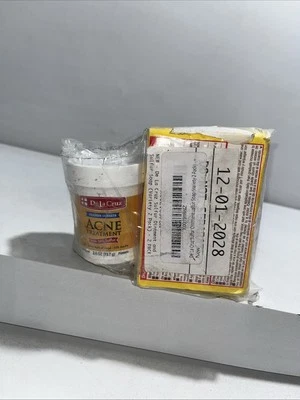 Jabón sellado para tratamiento de acné de la Cruz 2,6 oz y barra de azufre Foto 1 de 4