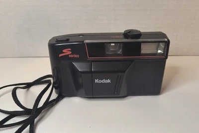 Vintage Kodak S100 EF Series 35MM Film Camera Point & Shoot - Black UNTESTED  - Image 1 of 4